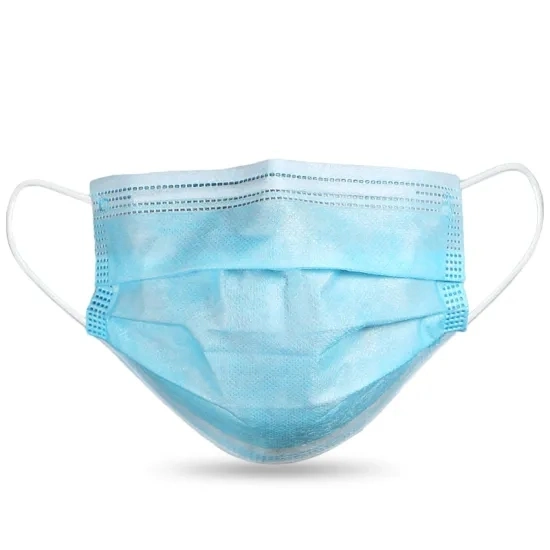 Wholesale Approved Disposable Protective 3-Ply Face Mask, Disposable Nonwoven Face Mask with Earloop