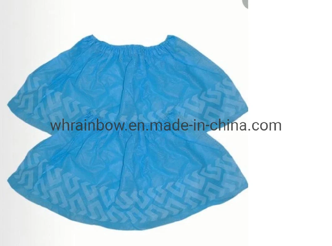 Industry/Medical Disposable Nonwoven/PP/SMS/CPE Non Slip Shoe Cover