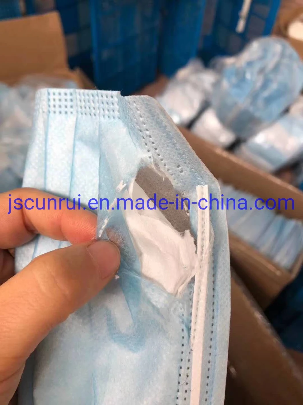 3 Ply Nonwoven Disposable Face Protection Disposal Mask Disposable Virus Face Mask