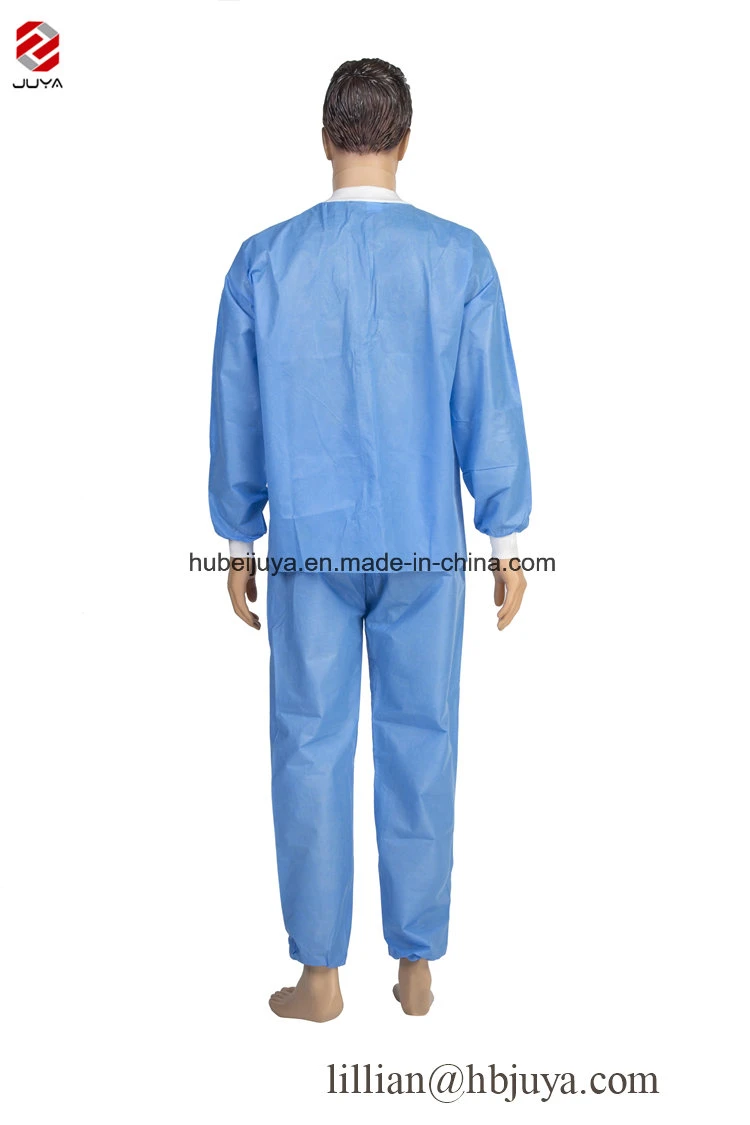 Disposable Nonwoven Waterproof SMS Coverall Workwear