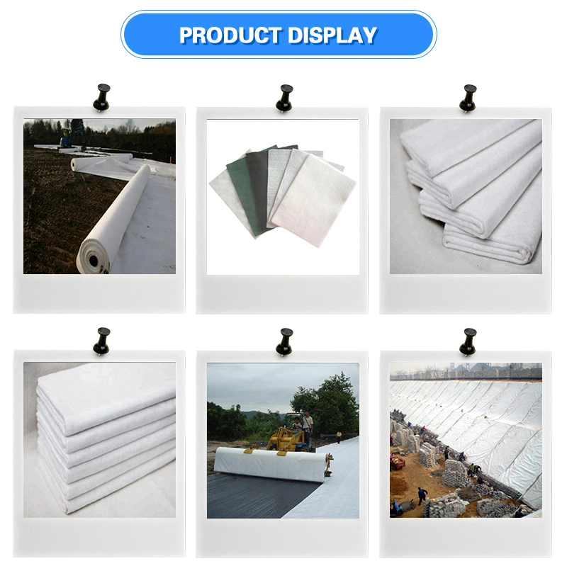 Pppet Geotextile Fabric Polyester Nonwoven Geotextile Rolls