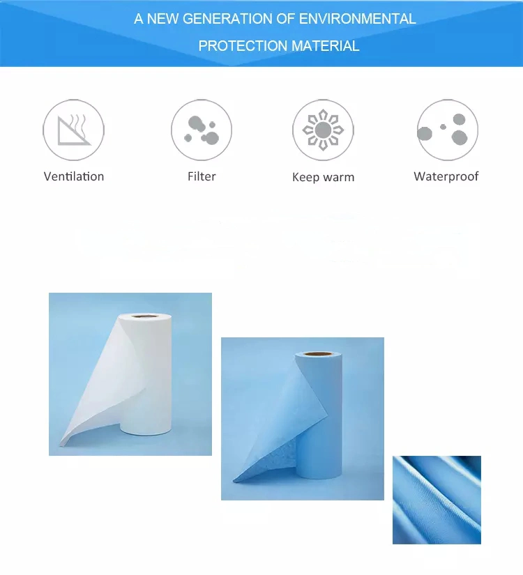 Anti-Static 77cm Roll Packaging Skin Friendly Spunbond Non Woven Fabric