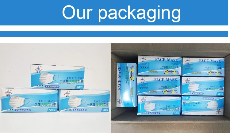 PP Non Woven Fabric Rolls for Face Mask PP Spunbond Nonwoven 3 Ply Medical Face Mask