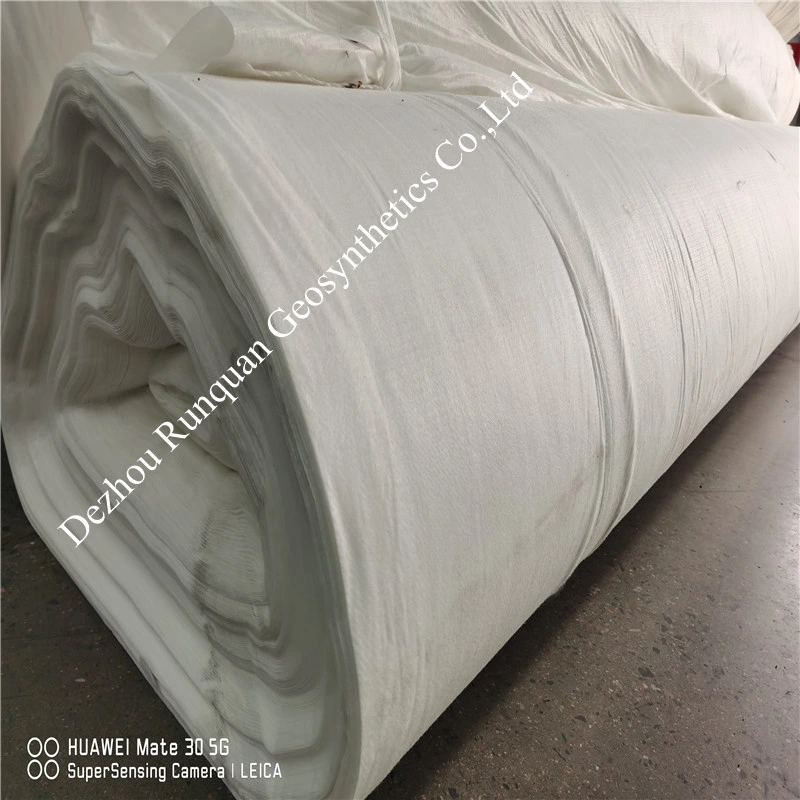 100% Virgin Polyester Protection 400g Nonwoven Geotextile Engineering Geotextile
