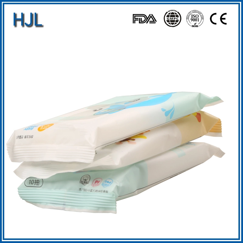 Nonwoven Fabric Natural Biodegradable Portable Baby Wet Wipes