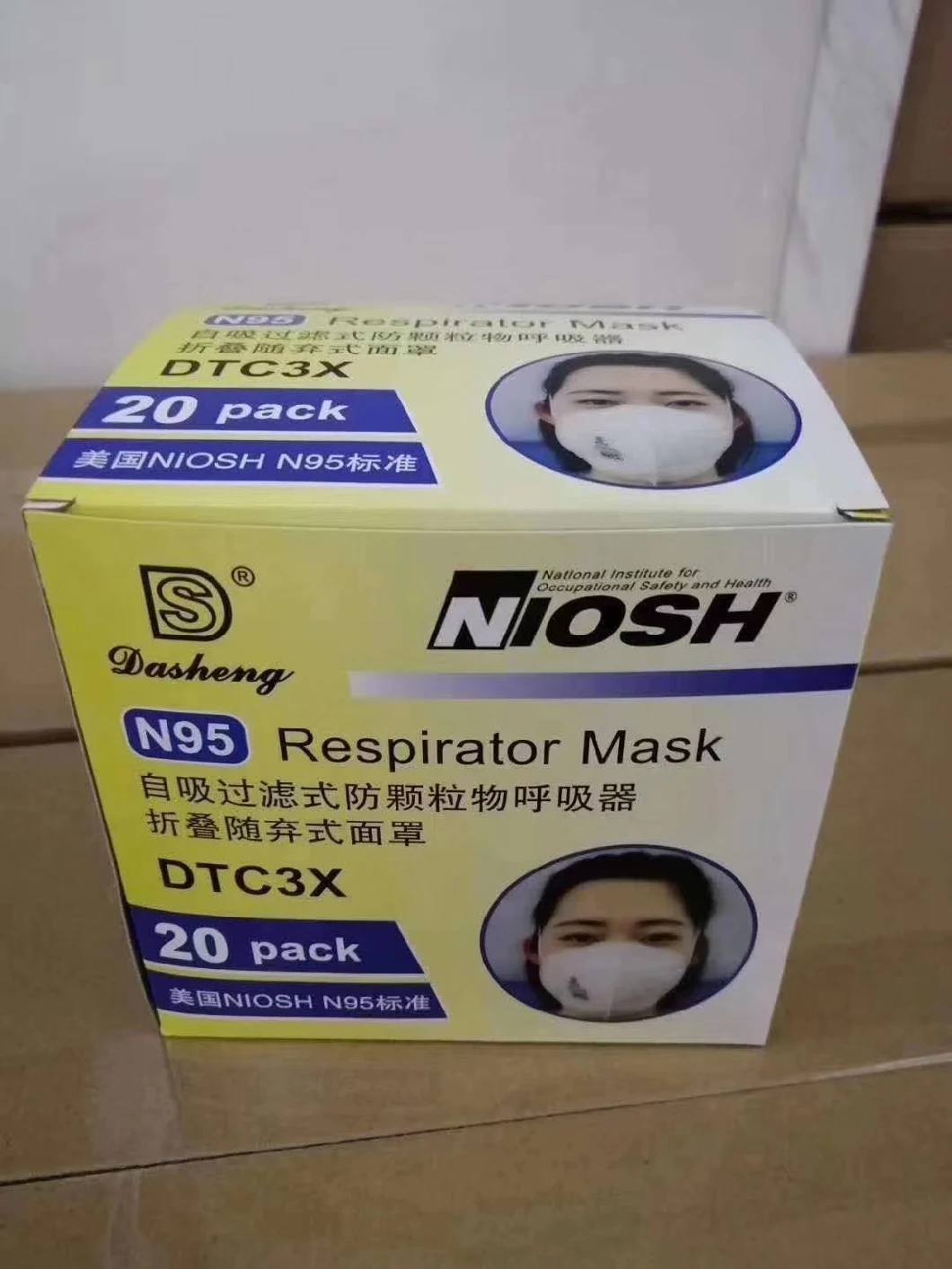 Kn95 N95 Ffp2 Ffp3 Ce FDA Disposable Protective Face Mask
