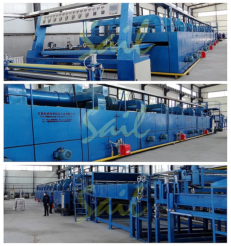 Stenter Heat Setting Production Line for Nonwoven Carpet Backing