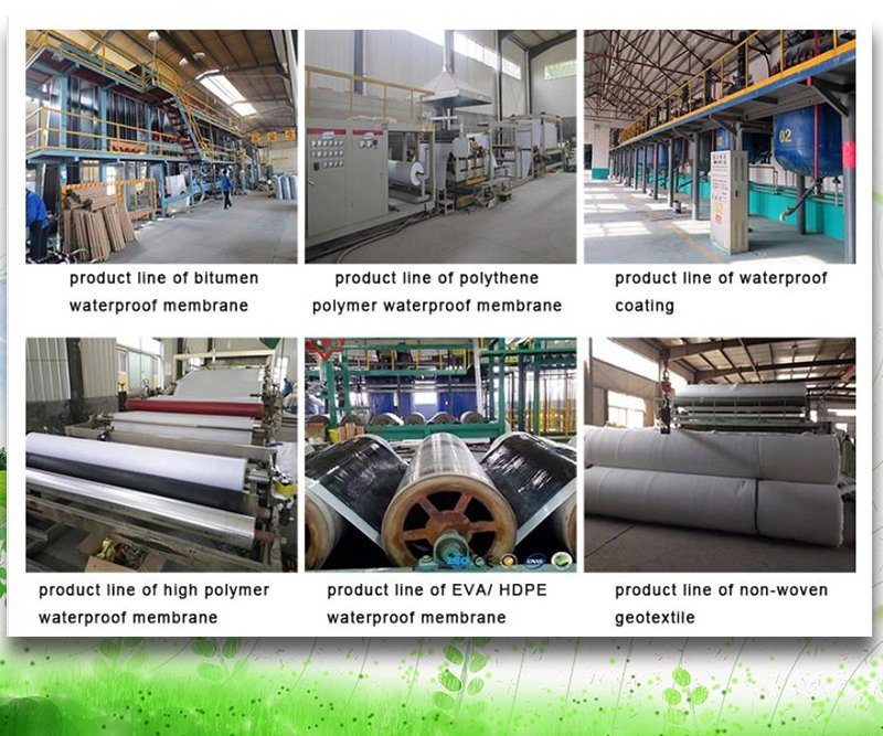 HDPE Geotextile Membrane PP Nonwoven Weed Mat Fabric Geotextile