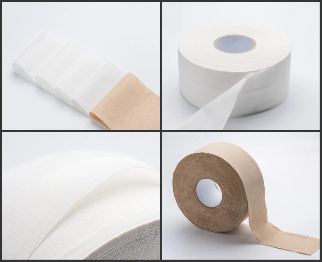2ply 500m Jumbo Roll Toilet Tissue Recycled Jumbo Tissue Paper