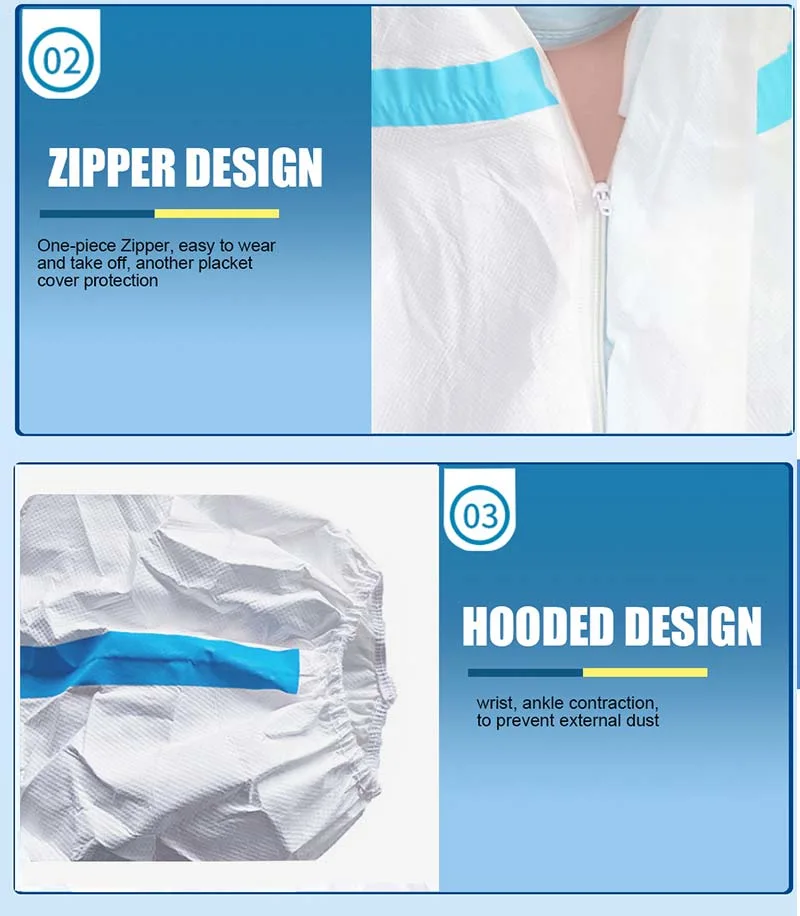 PP Spunbond Meltblown Nonwoven Fabric 100% Polypropylene for Medical Clothes