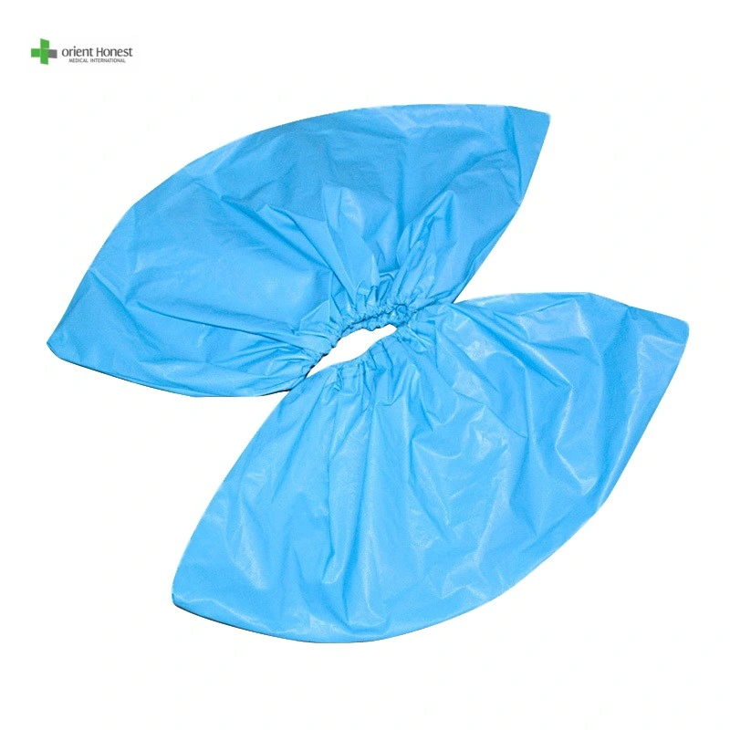 Disposable PP/Polypropylene Non-Woven Non-Skid Disposable CPE Shoe-Cover