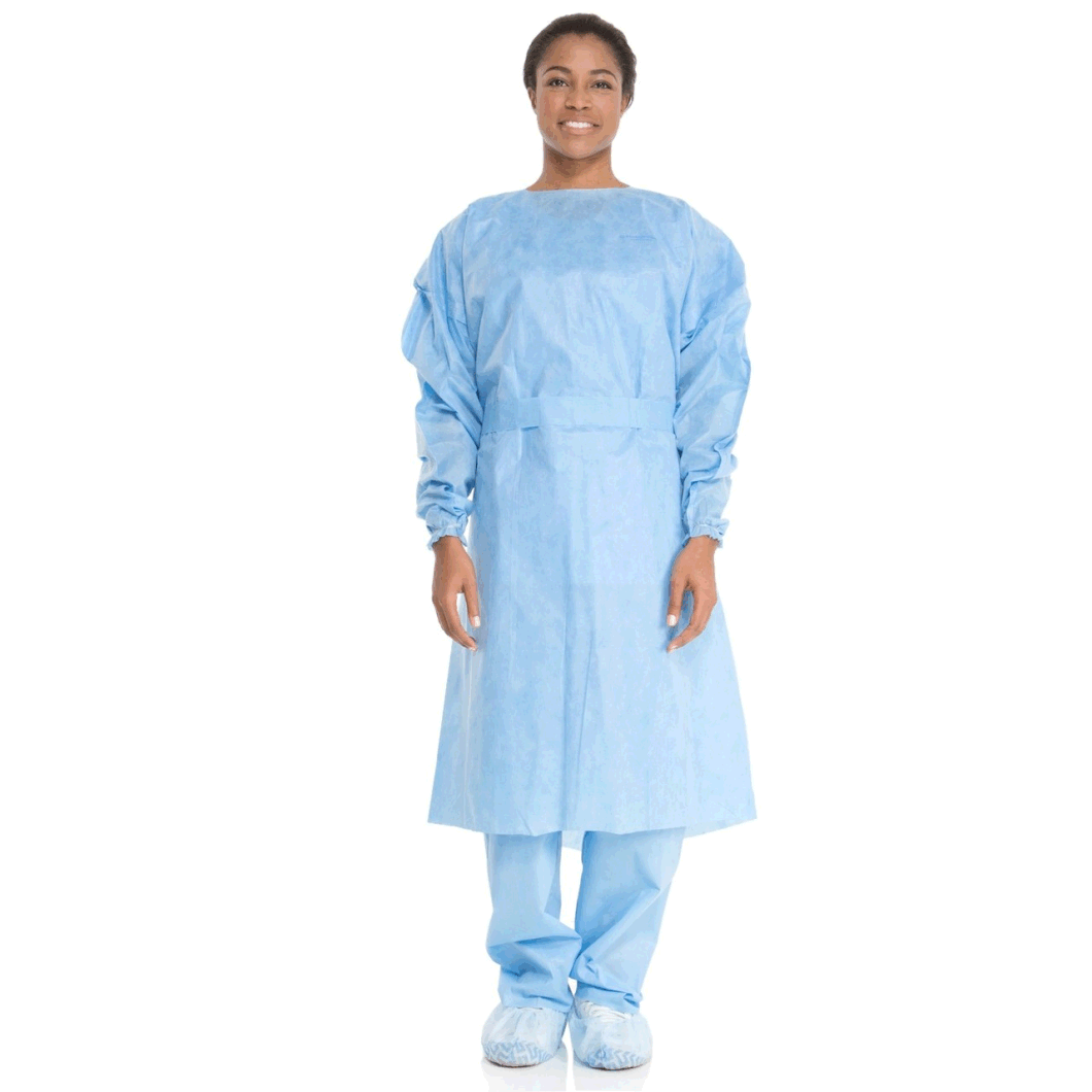Non Woven Polypropylene Examination Disposable Isolation Impervious Gown