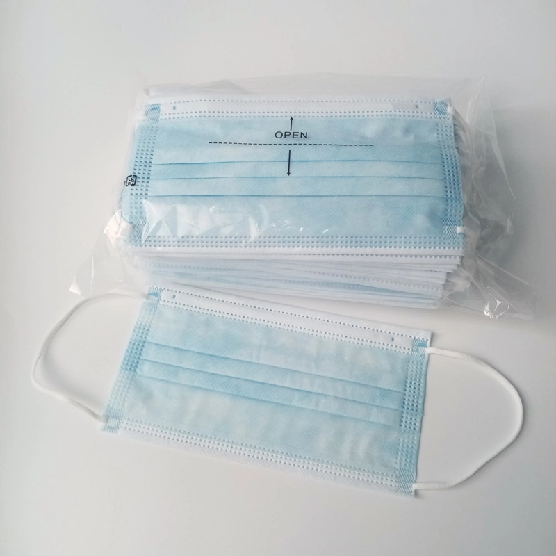 Wholesale Disposable Reversible Cloth Non Woven Bfe98 Type Iir Face Mask