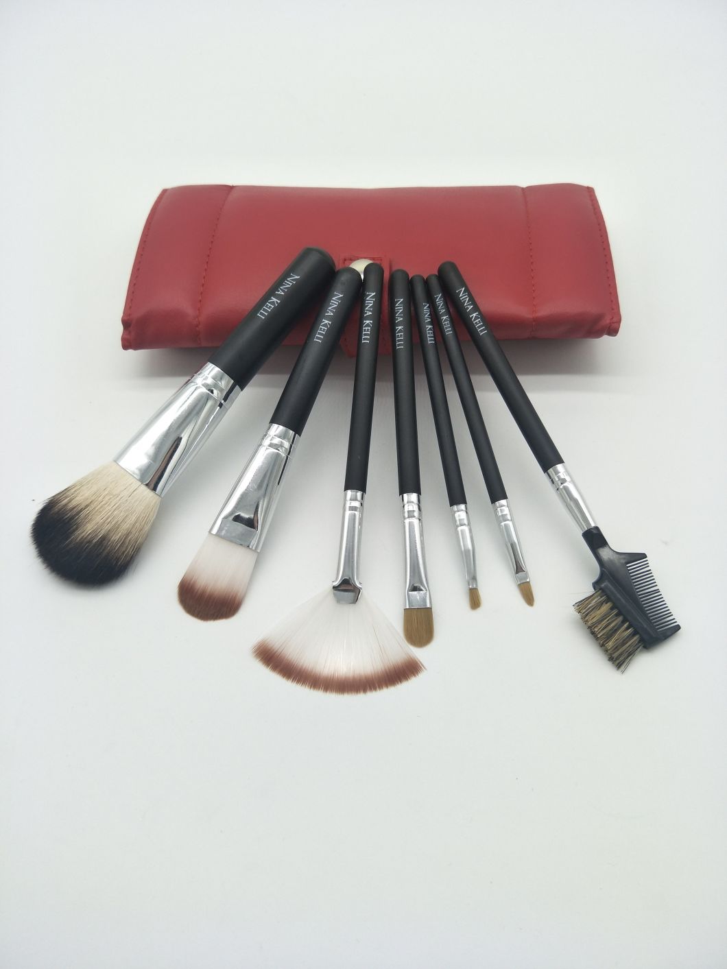 Cheap High Quality Cosmetic Brushes 7PCS Synthetic Hair Makeup Brushes Set