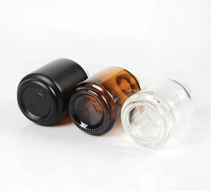 15ml Multi-Colored High Quality Glass Material Plastic Screw Cap Empty Nail Polish Bottle with Brush