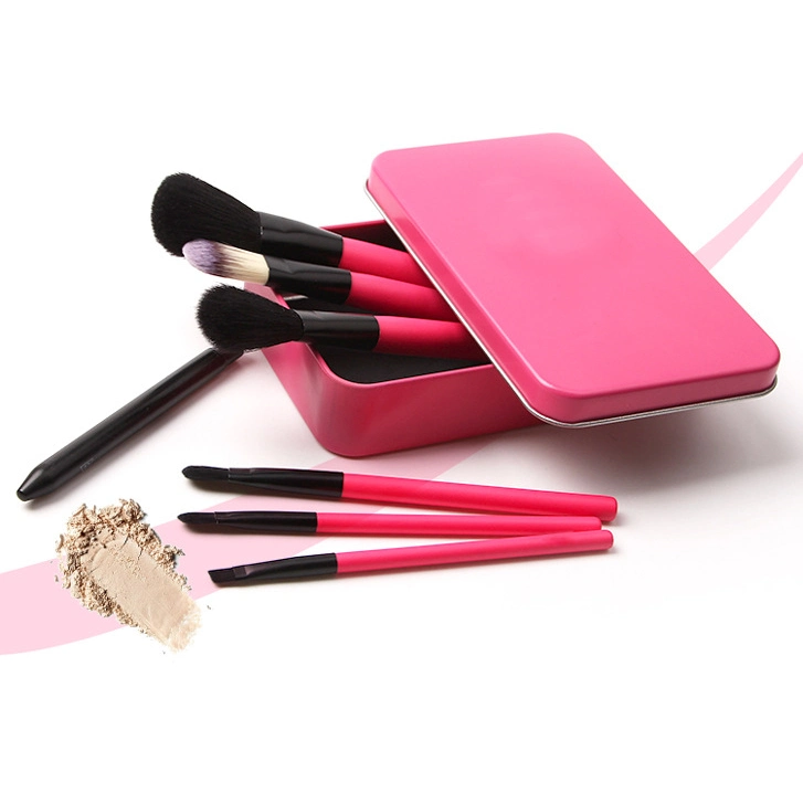 2019 Travelling 7PCS Gradient Pink Makeup Brushes Sets Kits for Lip Eyebrow Brushes