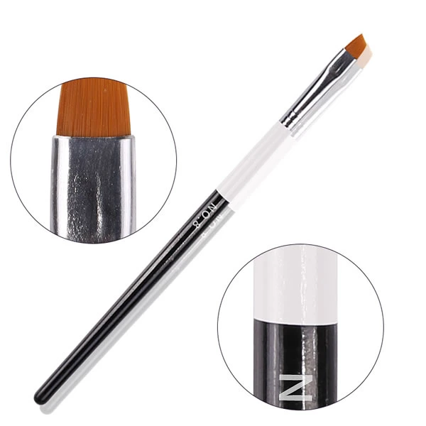 Wholesale High Quality Profession Nail Art Tool Acrylic 5PCS UV Gel Polish Nail Brush Pen