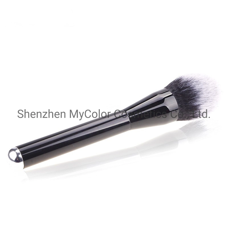2020 New Design Handmade Brush Single Makeup Brush Blush Brush with Black Wood Handle