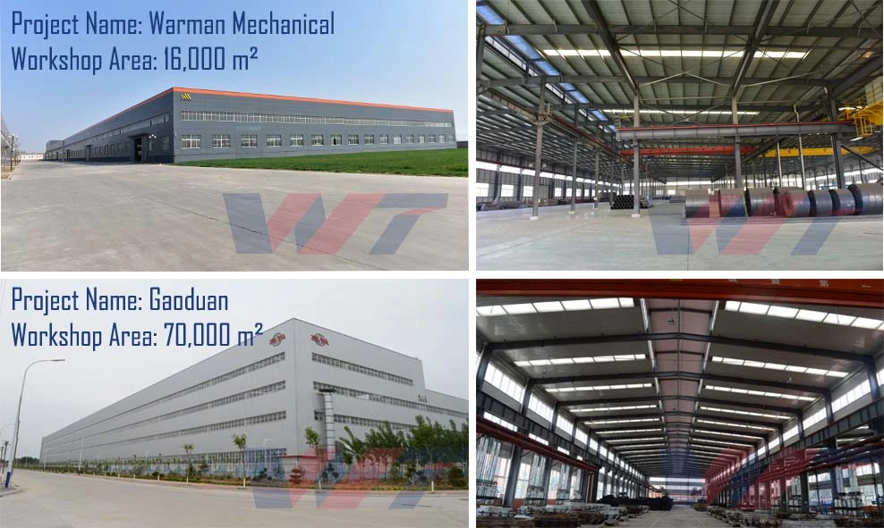 Light Industry Commercial Agricultural Warehouse Steel Structure Building