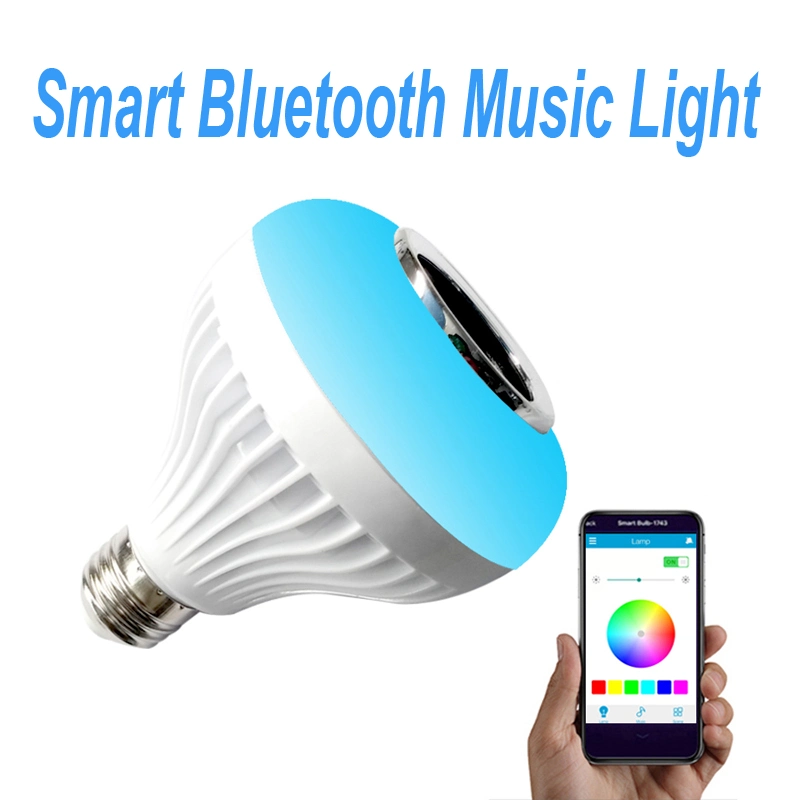 Smart LED Bluetooth Music Bulb LED Light Bulb RGB LED Bulb Lamp E27 LED Bulb Light Neon Lamps & Neon Lights LED Spot Light Dimmable LED Bulbs E27 & LED GU10