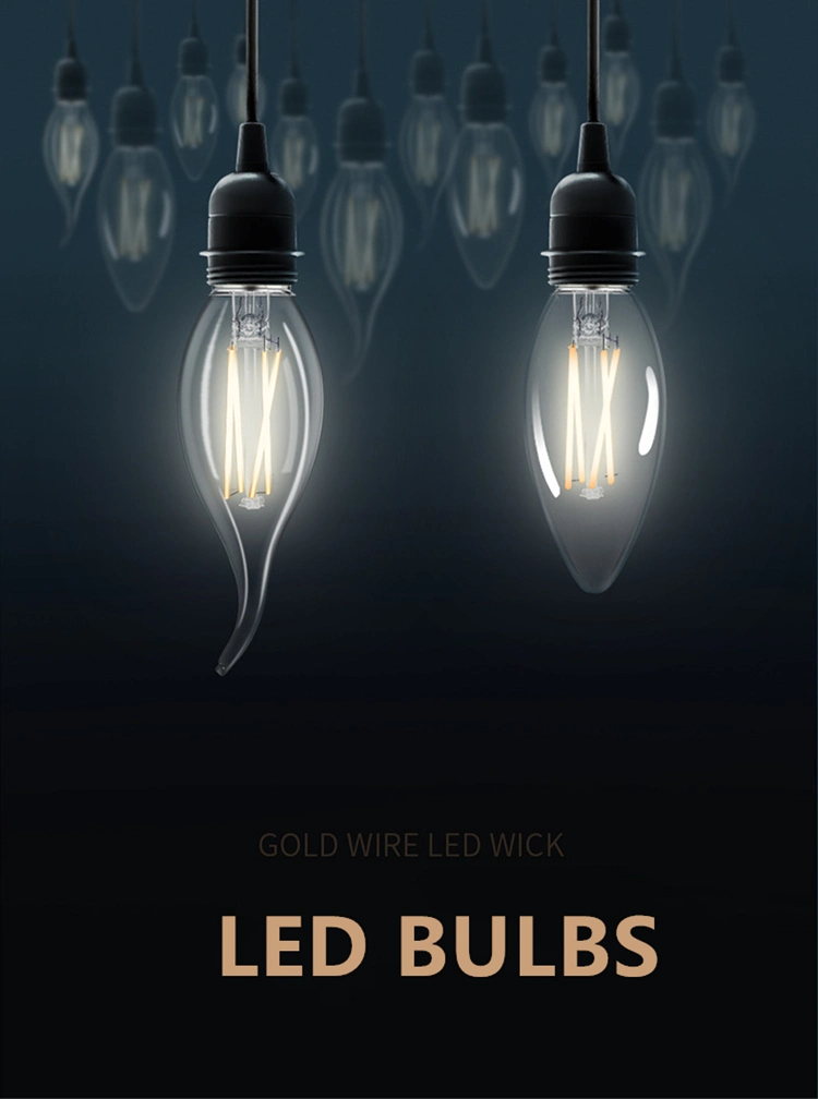 LED Filament Bulb, Filament LED Bulb, LED Bulb Filament Candle Bulb