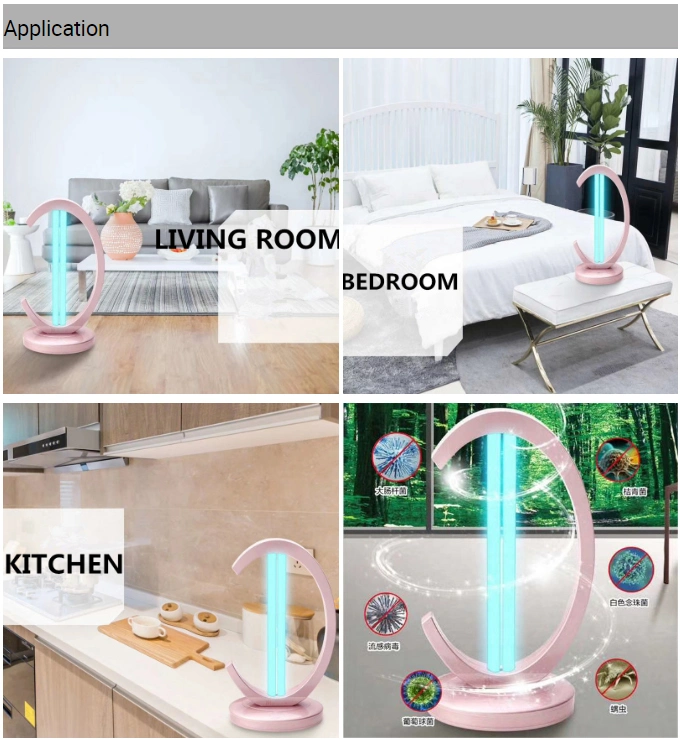 Ultraviolet Hotel Bedroom Mite Disinfection Lamp UV Lamp Ozone 220V UV Germicidal Lamp