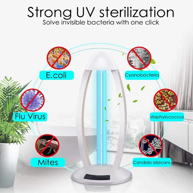 UV Disinfection Sterilizer Lamp Portable Ultraviolet Light 38W UV Germicidal Lamp Ozone Lamp