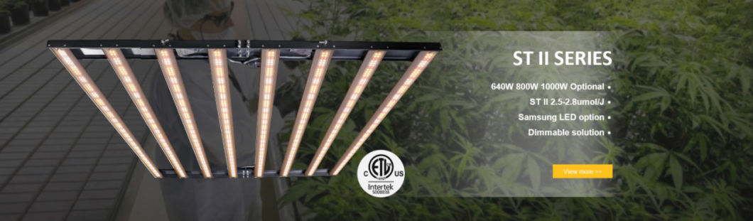 Fluence Spyder Commercial LED Grow Light UV Bloom Light Lm301h Samsung 8 Bar