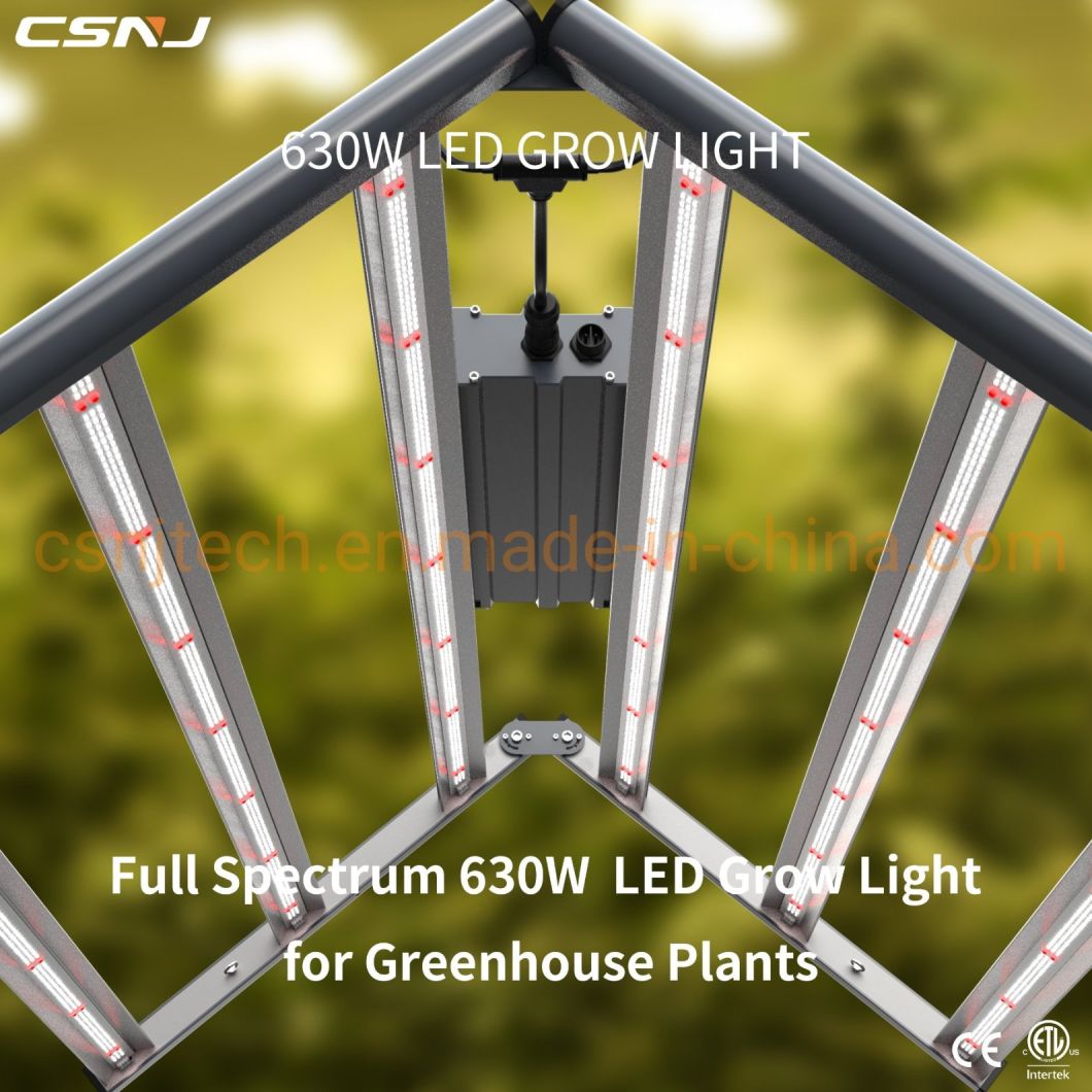 Equivalent Fluence Spydr 630W LED Grow Light, Full Spectrum LED Plant Grow Light