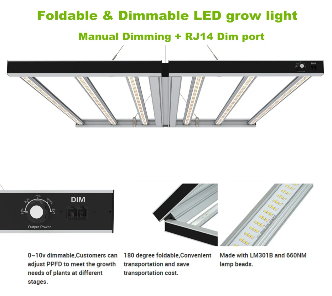 High Quality Export LED Grow Light Indoor LED Plant Light Full Spectrum LED Plant Growth Lamp