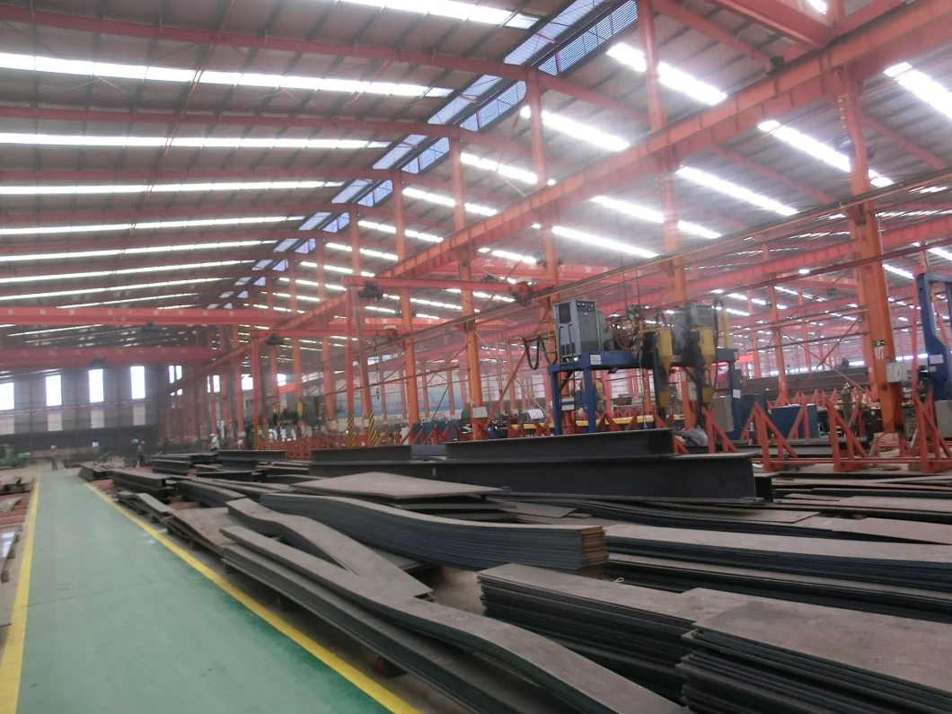 Portal Frame Light Steel Structure Prefabricated Agricultural Warehouse (KXD-019)