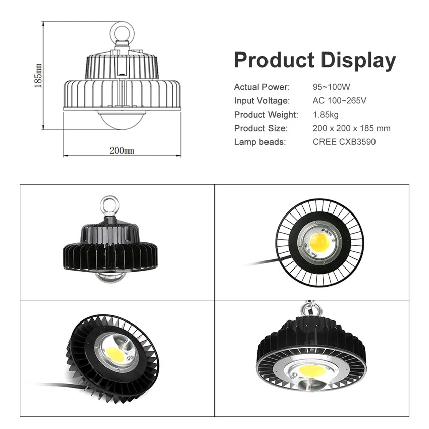 DIY LED Grow Light Kits 100W Greenhouse Cxb3590 COB LED Grow Light