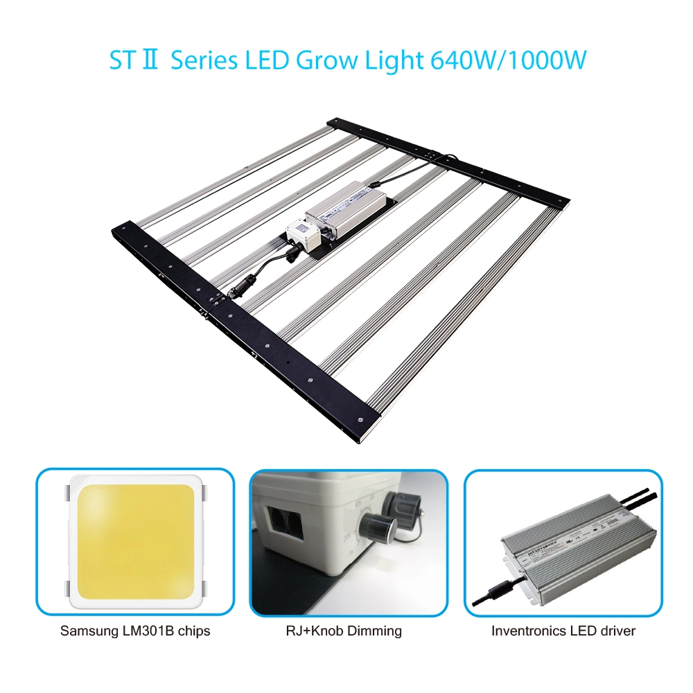 New Designing Full Spectrum High Effecacy Folding LED Grow Light Replace Fluence Spydr Grow Light