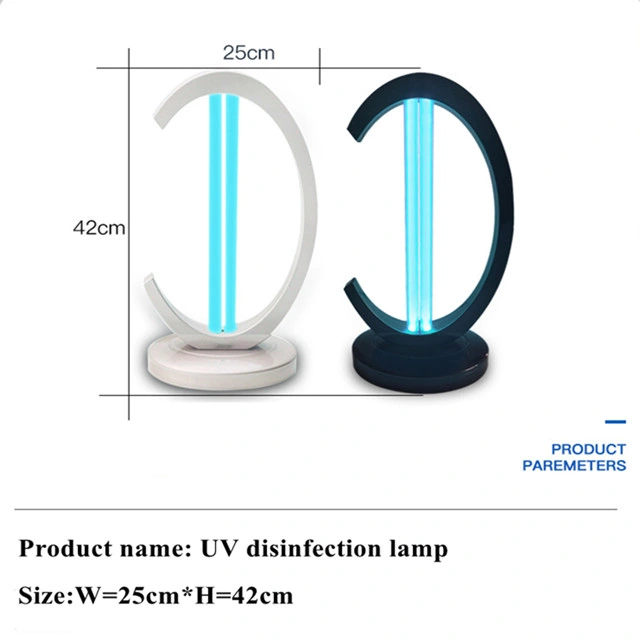 UV Disinfection Sterilizer Lamp Portable Ultraviolet Light 38W 254nm UV Germicidal Lamp Ozone Lamp