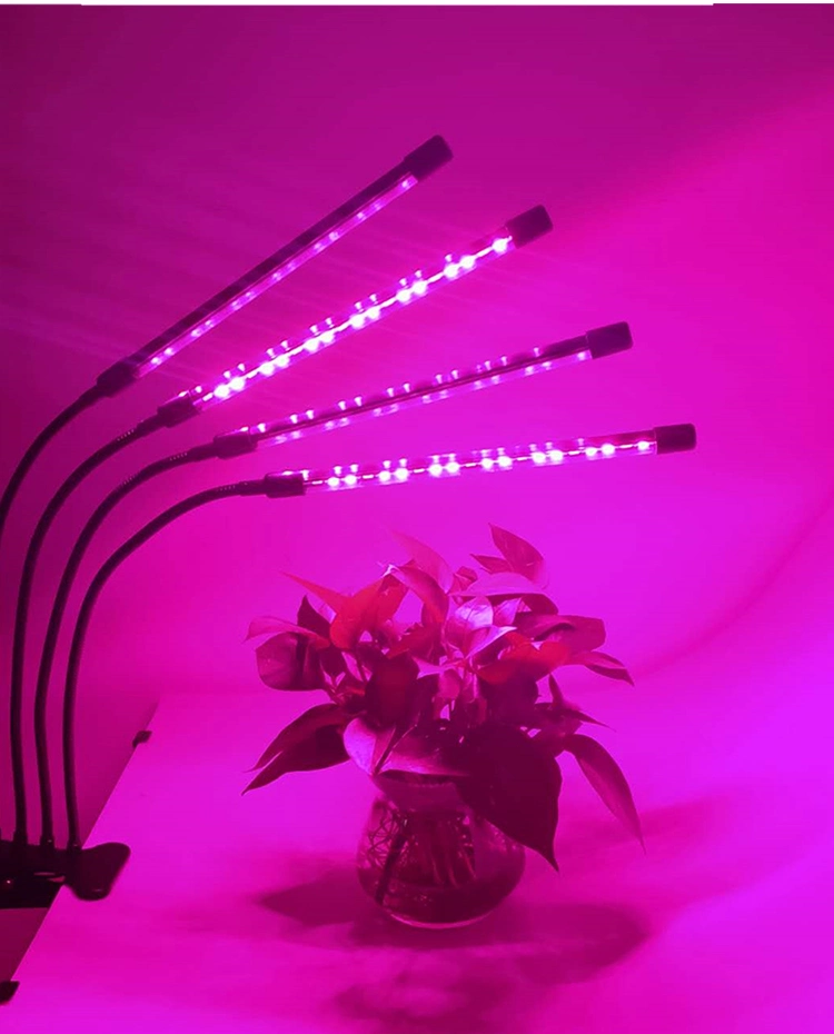 CE RHOS FCC USB Clip Mini Growth Lamp LED Plant Light for Household Plants