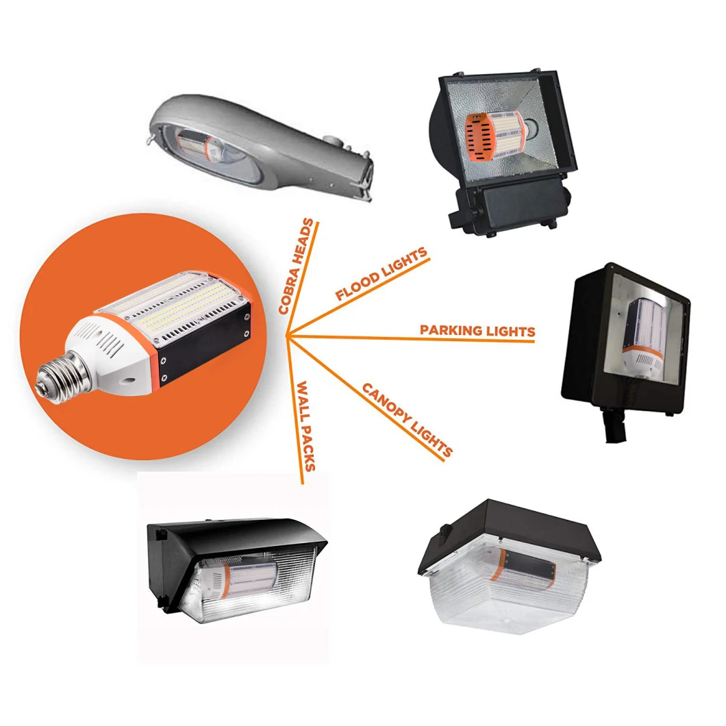 Mh/HID/HPS Replacement 150W LED Bulb Light Retrofit Kit for Cobra Street, Shoebox Fixture
