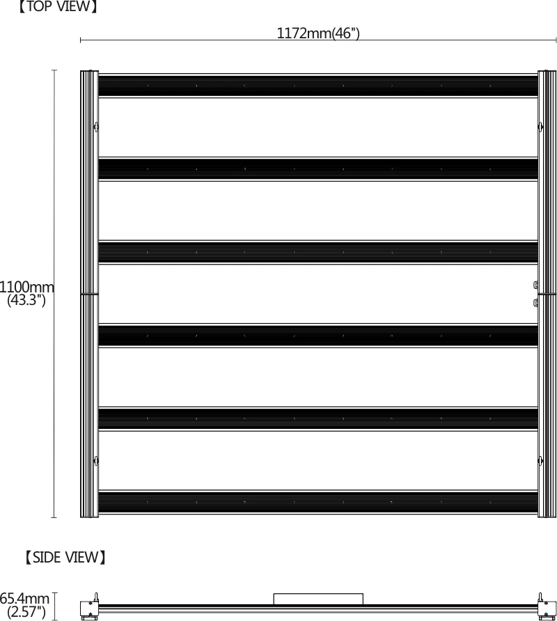 2021 New Design Full Spectrum 600W LED Grow Light HPS Replacement for Indoor Plants