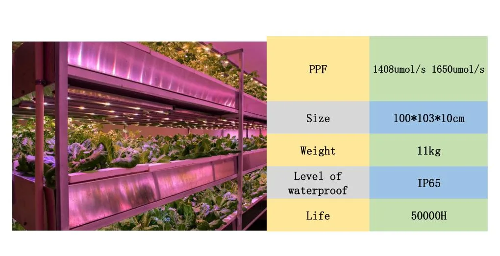 Full Spectrum Greenhouse Gardening and Agricultural Projects Commercial LED Bar Grow Light