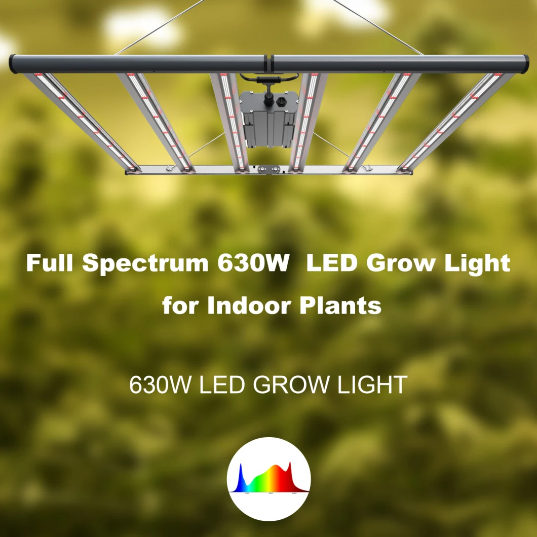 Cost-Effective 630W LED Grow Light, Agricultural Light, Fluence Spydr Same Type