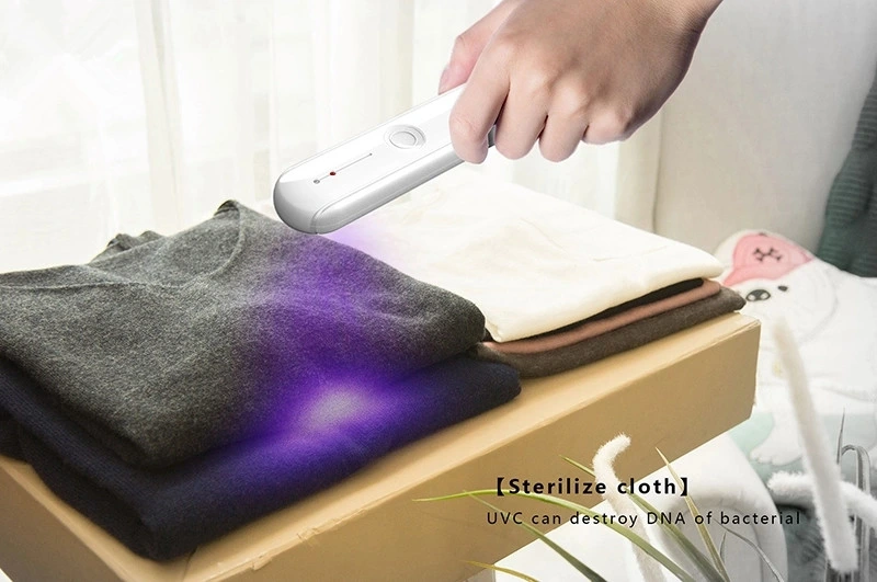 Portable UV Sterilizer Wand, Ultra-Portable UV Disinfection Lamp, Germicidal Lamp UV Sterilizer UV Germicidal Lamp