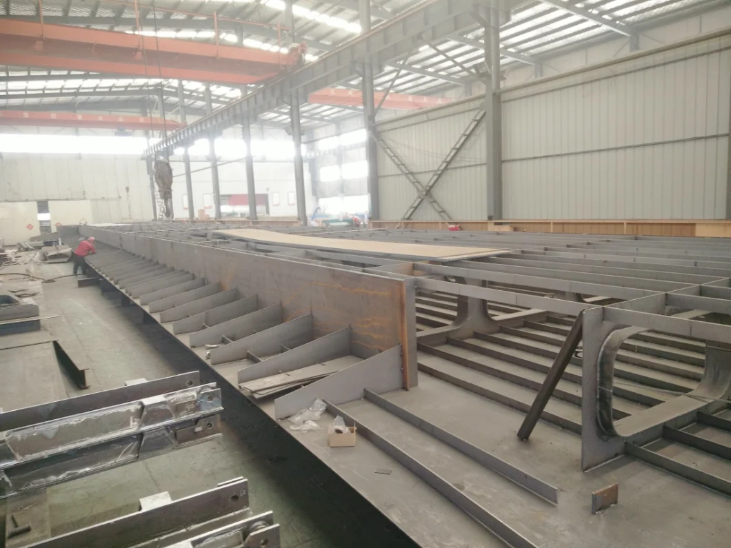 Portal Frame Light Steel Structure Prefabricated Agricultural Warehouse (KXD-019)