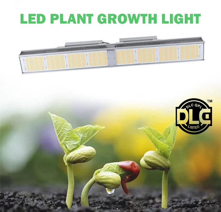 High Ppfd Hydroponic Greenhouse Growing Systems 640W Spider LED Grow Light Bar