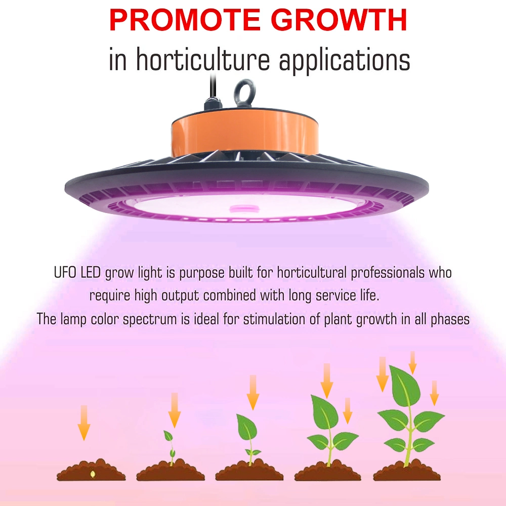 LED Full Spectrum Grow Light 250W UFO LED Plant Growing Horticultural LED Grow Lights