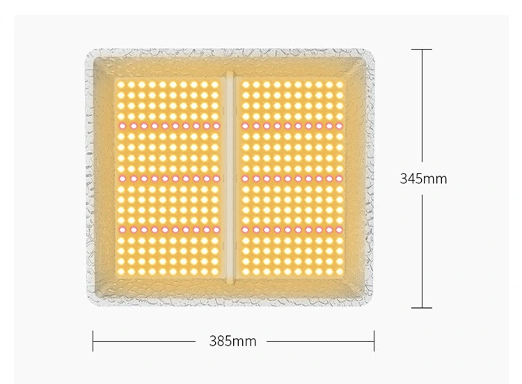 Square LED Growing Light Growing Lamp for Greenhouse and Indoor Plants LED Grow Light LED Grow Panel LED Plant Grow Light