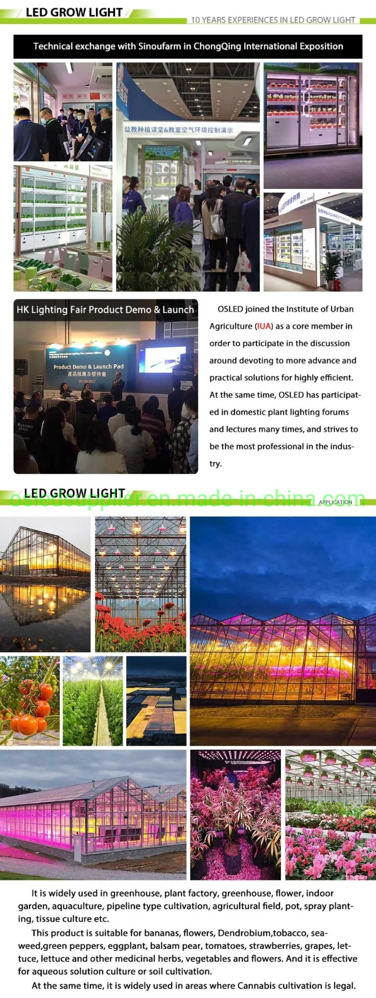 120W Fluence LED Grow Light Full Spectrum for Greenhouse and Indoor Plant Veg and Flower
