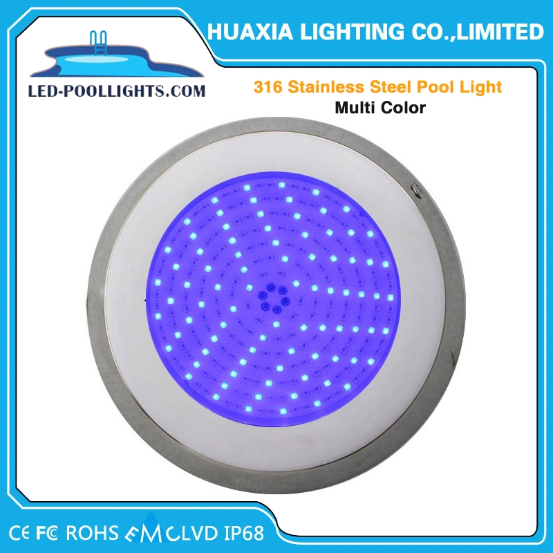 LED Under Water Light Warm White/ White/ RGB Color Resin Filled LED Pool Lighting