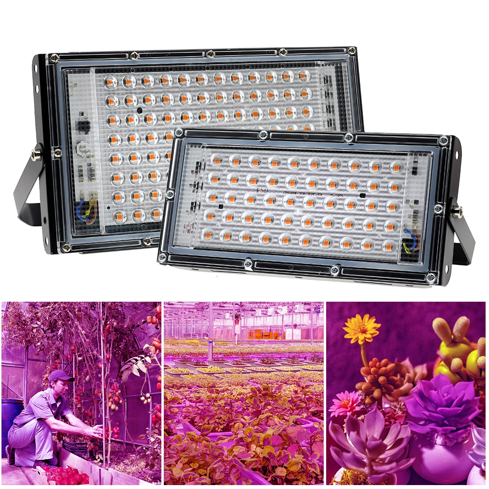 LED Grow Light Full Spectrum LED Plant Light for Indoor Plants Seed Flowers