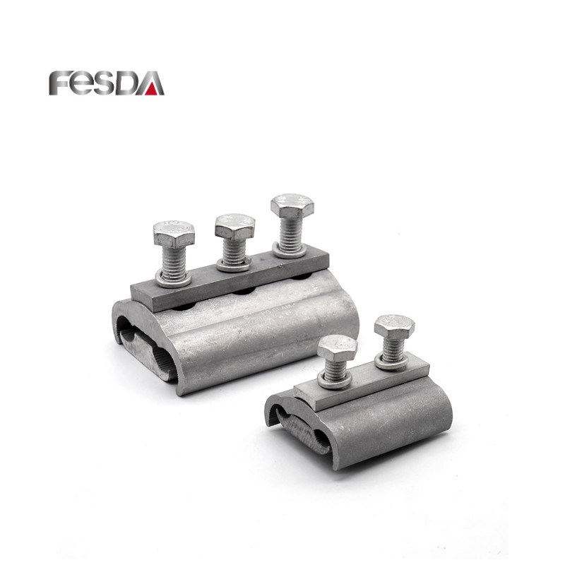China Factory Copper Aluminum Bimetal Connector Parallel Groove Pg Clamps with Two Bolts