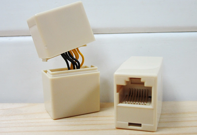 RJ45 Socket 8p8c Ethernet Connector Plug Modular Female to Female Inline Coupler