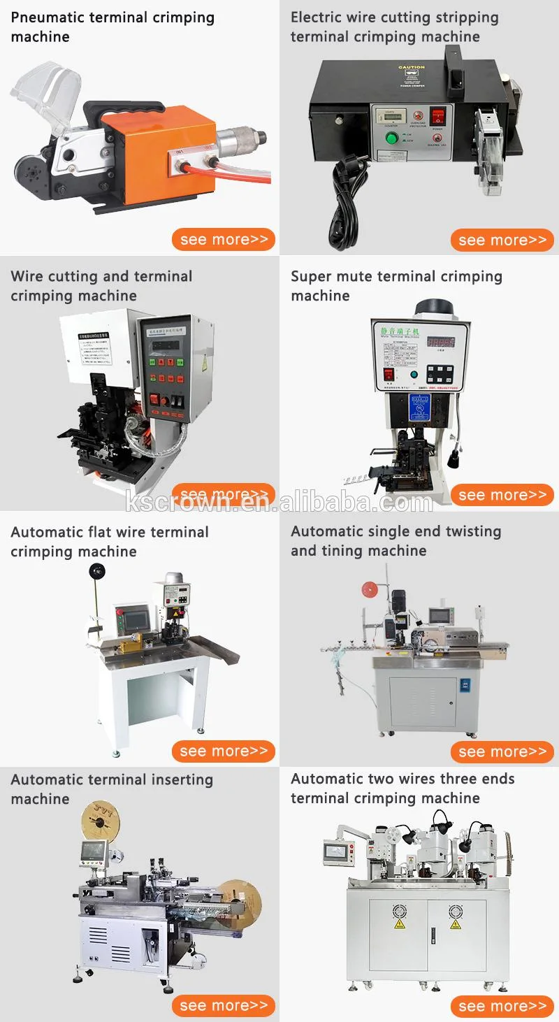 H210 Automatic Sheathed Wire Stripping Crimping Machine Multi-Core Jacket Cable Stripping Crimping Machine